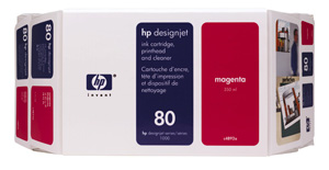 HP C4892A (HP 80) Magenta OEM Print Cartridge