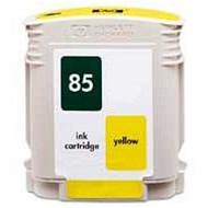 Premium Quality Yellow Inkjet Cartridge compatible with HP C9427A (HP 85)