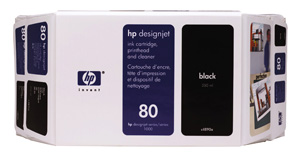 HP C4890A (HP 80) Black OEM Print Cartridge