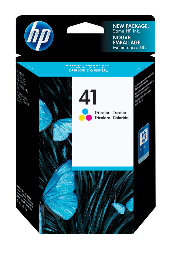 HP 51641A (HP 41) Tri-Color OEM Inkjet Cartridge