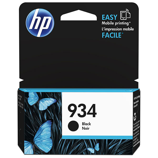 HP C2P19AN (HP 934) Black OEM Inkjet Cartridge