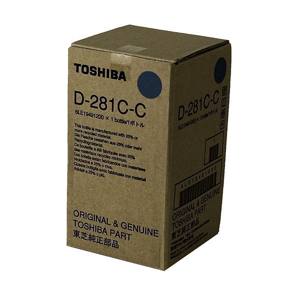Toshiba 6LE19491200 (D281CC) Cyan OEM Developer