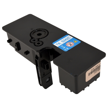 Premium Quality Cyan Toner Cartridge compatible with Copystar 1T02R7CUS0 (TK-5242C)