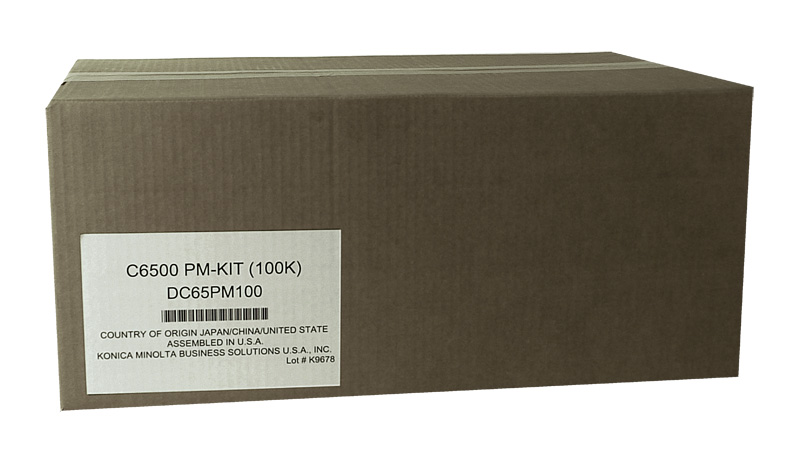 Konica Minolta DC65PM100 OEM Preventative Maintenance (PM) Kit