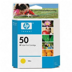 HP 51650Y (HP 50) Yellow OEM Print Cartridge