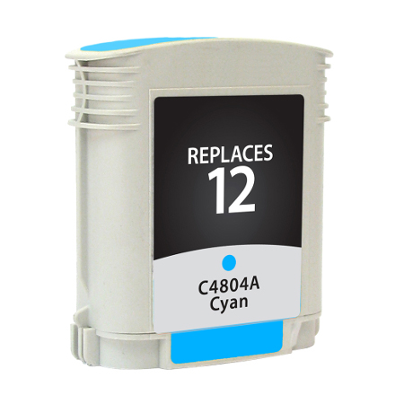 Premium Quality Cyan Inkjet Cartridge compatible with HP C4804A (HP 12)