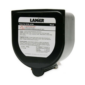 Lanier 117-0188 Black OEM Copier Toner
