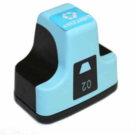 Premium Quality Light Cyan Inkjet Cartridge compatible with HP C8774WN (HP 02)