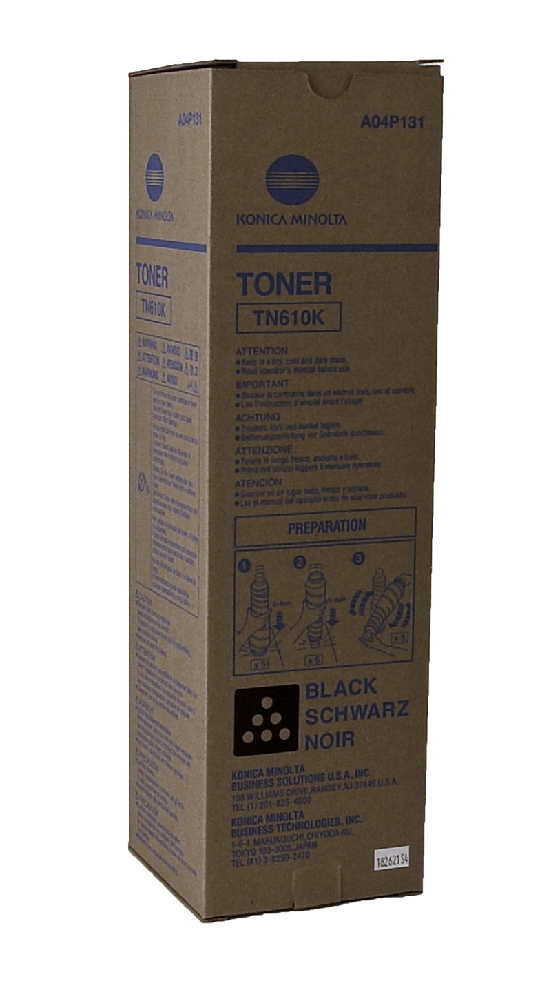 Konica Minolta A04P131 (TN-610K) Black OEM Toner