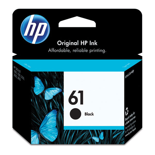 HP CH561WN (HP 61) Black OEM Ink Cartridge