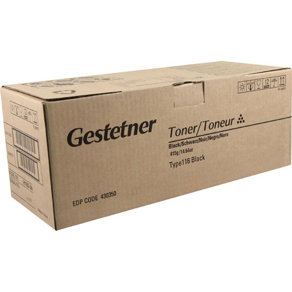Gestetner 89875 (Type 116) Black OEM Toner Cartridge