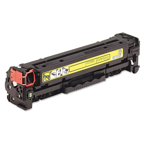 Premium Quality Yellow Toner Cartridge compatible with HP CC532A (HP 304A)