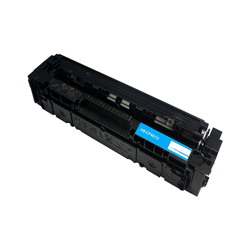 Premium Quality Cyan Toner Cartridge compatible with HP CF401X (HP 201X)