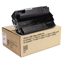 Savin 9876 (Type 2602) Black OEM Laser Toner Cartridge