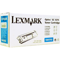 Lexmark 1361752 Cyan OEM Toner Cartridge