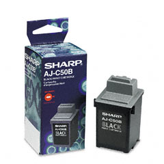 Sharp AJ-C50B Black OEM Ink Cartridge