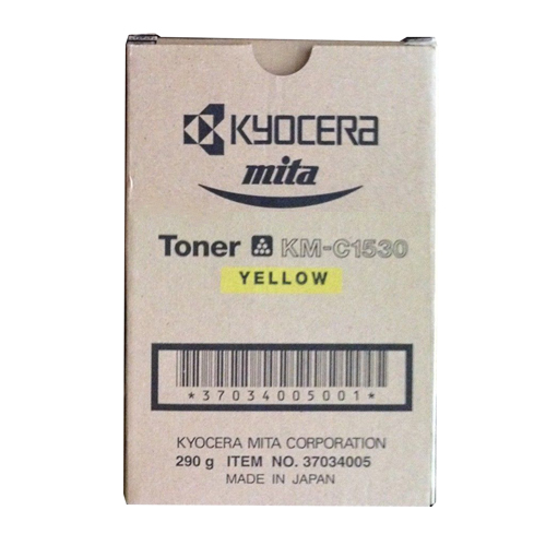 Kyocera Mita 37034005 Yellow OEM Toner Cartridge