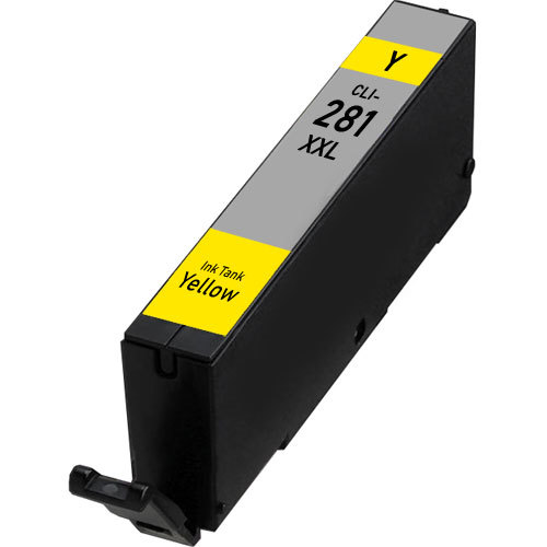 Premium Quality Yellow Extra High Yield Ink Tank compatible with Canon 1982C001 (CLI-281 XXL)