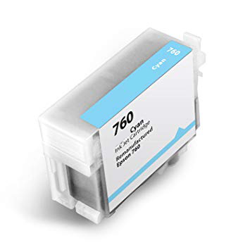 Premium Quality Cyan Ink Cartridge compatible with Epson T760220 (Epson 760)