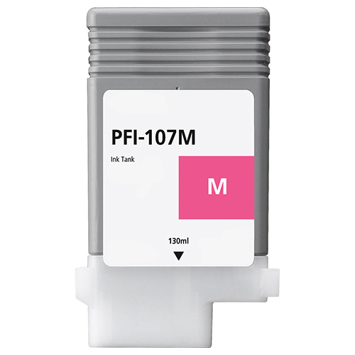 Premium Quality Magenta Ink Cartridge compatible with Canon 6707B001 (PFI-107M)
