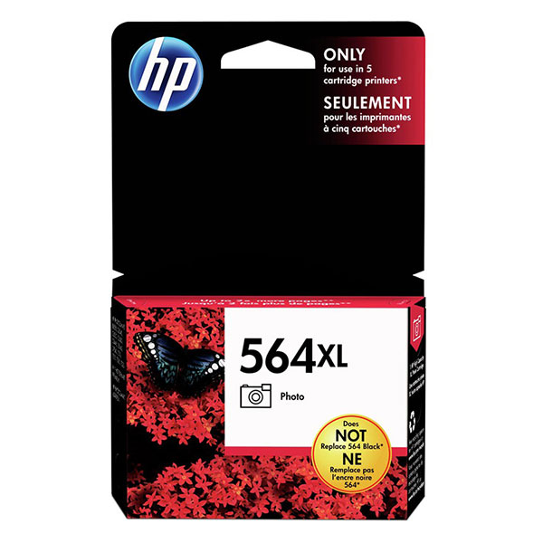 HP CB322WN (HP 564XL) Photo Black OEM Inkjet Cartridge