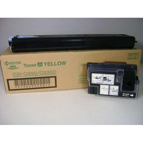 Kyocera Mita 370AA335 (KM-C830) Yellow OEM Toner Cartridge