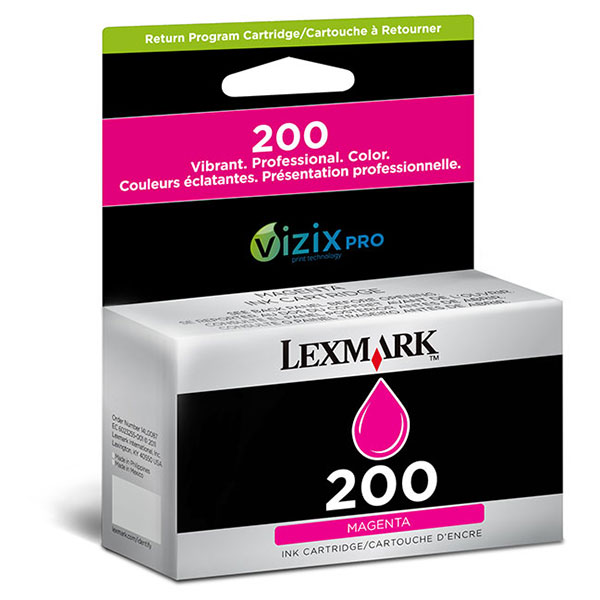 Lexmark 14L0087 (Lexmark #200) Magenta OEM Ink Cartridge