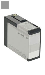 Premium Quality Light Black Inkjet Cartridge compatible with Epson T580700