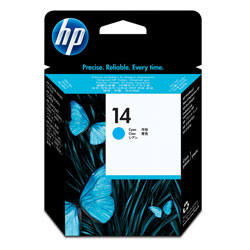 HP C4921A (HP 14) Cyan OEM Inkjet Cartridge Printhead