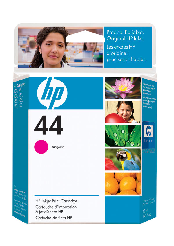 HP 51644M (HP 44) Magenta OEM Print Cartridge