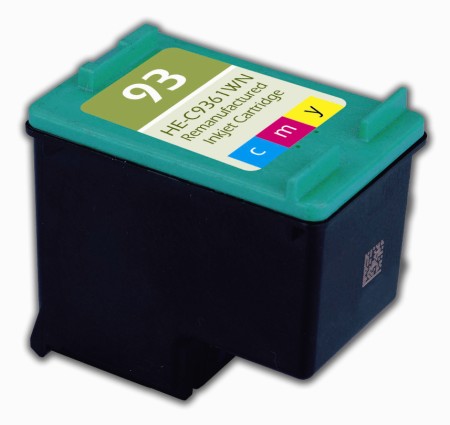 Premium Quality Tri-Color Inkjet Cartridge compatible with HP C9361WN (HP 93)