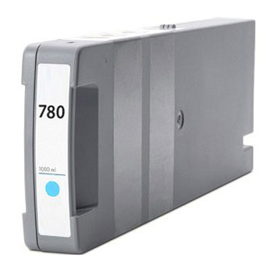 Premium Quality Cyan Low Solvent Inkjet Cartridge compatible with HP CB286A (HP 780)